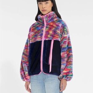 SOLD!! Colorful Women's Fleece Jacket UGG SOLD!!